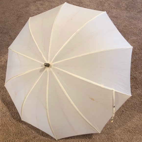 Antique Bejeweled Umbrella - Picture 9 of 17